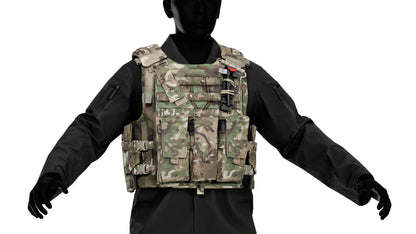 STV VIRTUS TACTICAL VEST 3dmilitaryassets