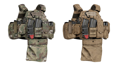 WARRIOR ASSAULT DCS PLATE CARRIER VEST V3 3dmilitaryassets