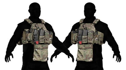 WARRIOR ASSAULT DCS PLATE CARRIER VEST V3 3dmilitaryassets
