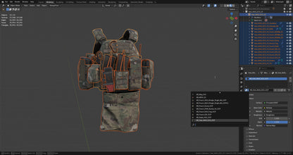 WARRIOR ASSAULT DCS PLATE CARRIER VEST V3 3dmilitaryassets