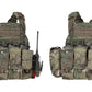 WARTECH TV 110 LBS PLATE CARRIER VEST 3dmilitaryassets