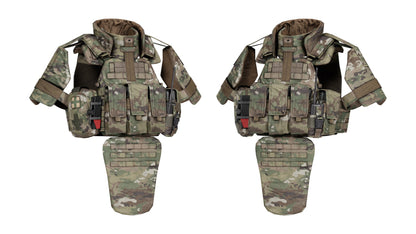 WARRIOR ASSAULT DCS PLATE CARRIER VEST V2 3dmilitaryassets