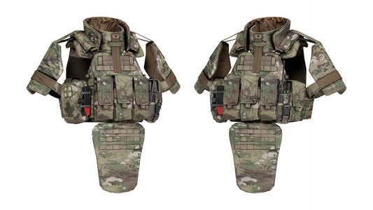 WARRIOR ASSAULT DCS PLATE CARRIER VEST V2 3dmilitaryassets