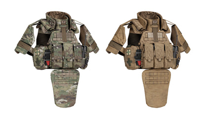 WARRIOR ASSAULT DCS PLATE CARRIER VEST V2 3dmilitaryassets