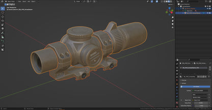 VORTEX 1X10 ELEANOR OPTIC 3dmilitaryassets