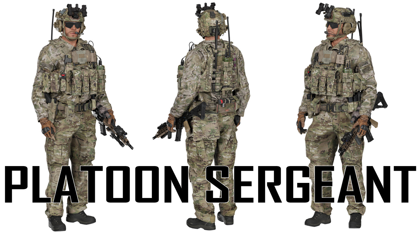 GAME READY RIGGED WESTERN SPECIAL OPERATIONS CHARACTER V2