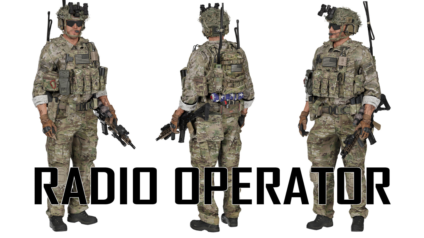 GAME READY RIGGED WESTERN SPECIAL OPERATIONS CHARACTER V2