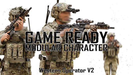 GAME READY RIGGED WESTERN SPECIAL OPERATIONS CHARACTER V2