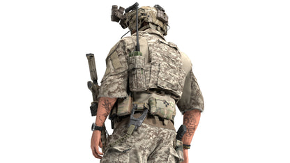 GAME READY RIGGED WESTERN SPECIAL OPERATIONS CHARACTER V3 3dmilitaryassets