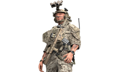 GAME READY RIGGED WESTERN SPECIAL OPERATIONS CHARACTER V3 3dmilitaryassets