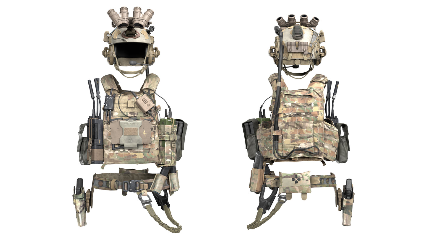 GAME READY RIGGED WESTERN SPECIAL OPERATIONS CHARACTER V3