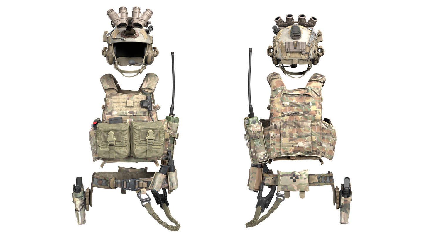 GAME READY RIGGED WESTERN SPECIAL OPERATIONS CHARACTER V3