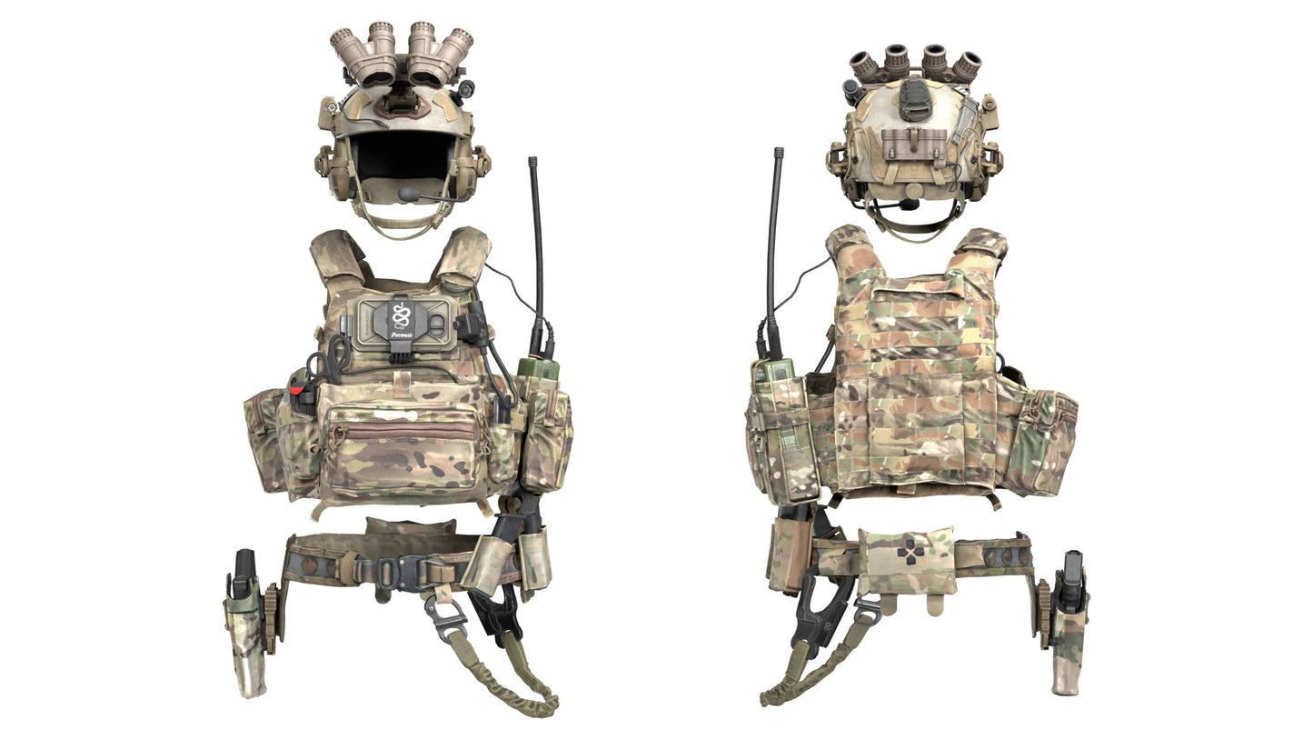 GAME READY RIGGED WESTERN SPECIAL OPERATIONS CHARACTER V3