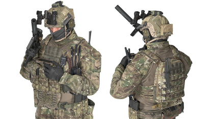 WESTERN OPERATOR V1 (RIGGED) 3dmilitaryassets