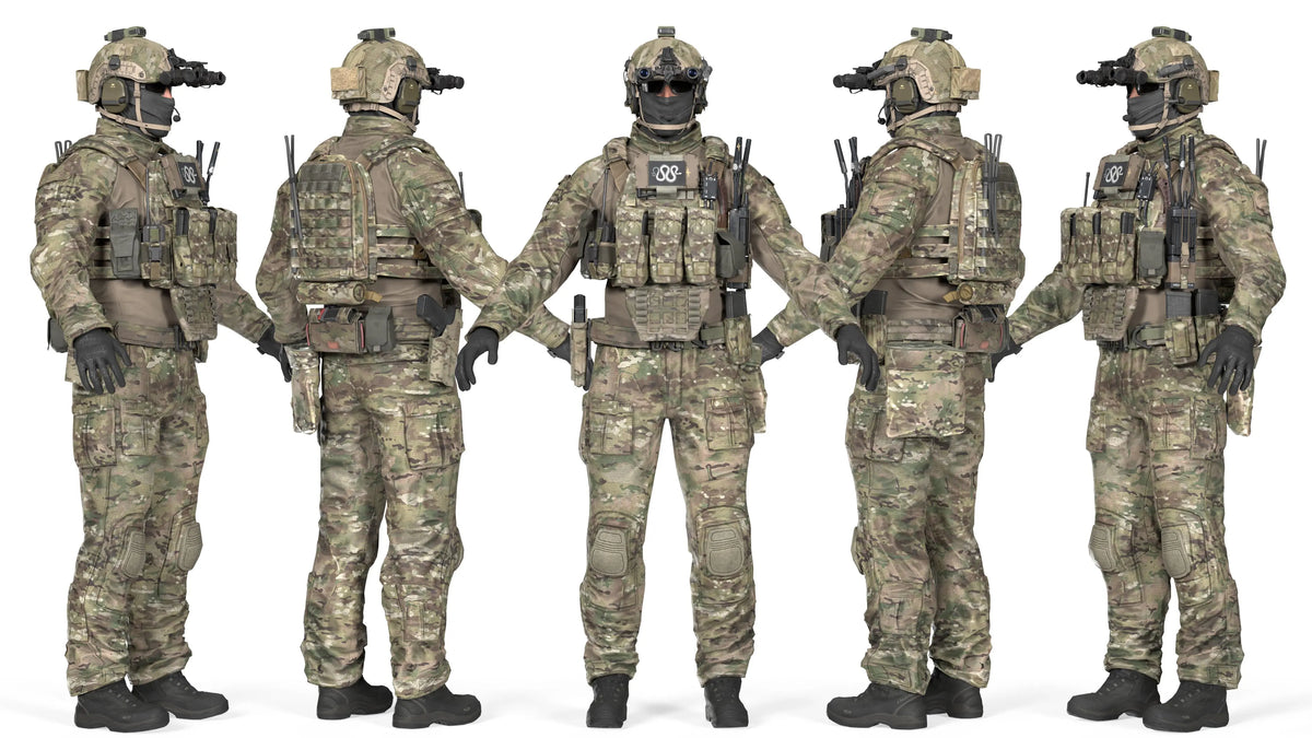Operater Rigged Model WESTERN OPERATOR V1 (RIGGED) - Low Poly 3D Model | Game-Ready Asset ...