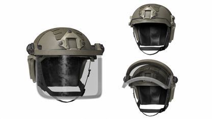 ULBRICHTS F1000H HELMET 3dmilitaryassets