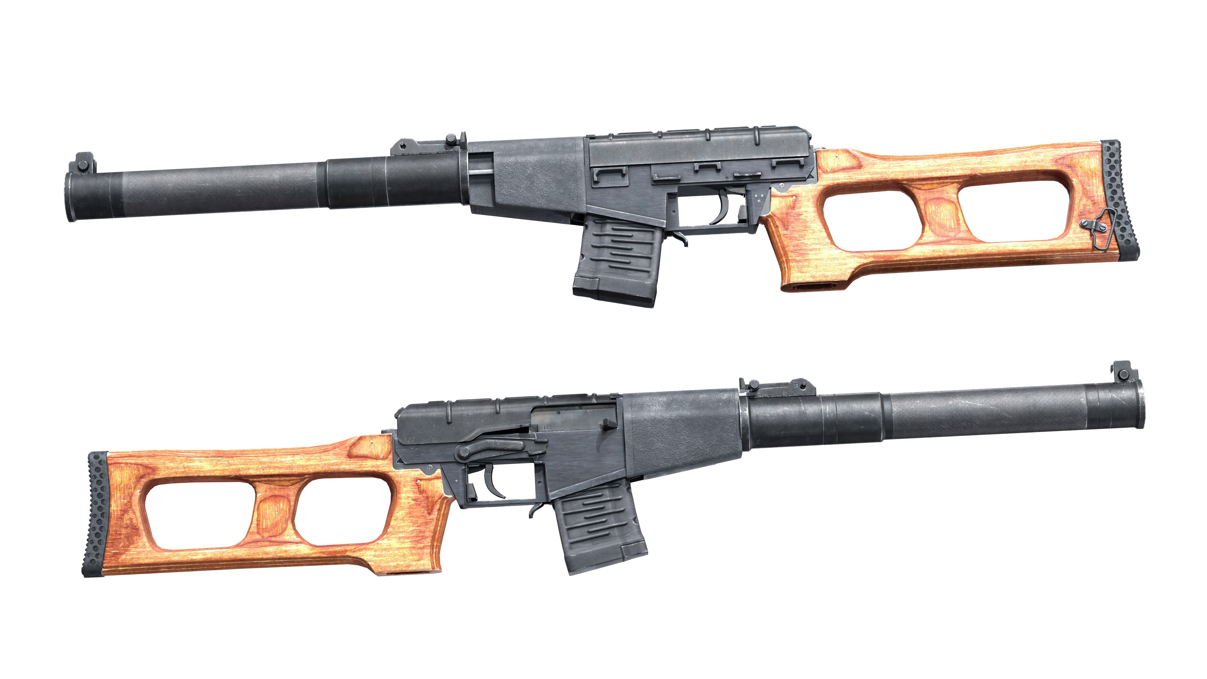 VSS VINTOREZ RIFLE – 3DMilitaryAssets
