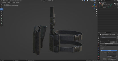 SAFARILAND 6820-SLS HOLSTER 3DMilitaryAssets