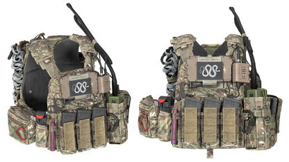 AVS PLATE CARRIER V1 3dmilitaryassets