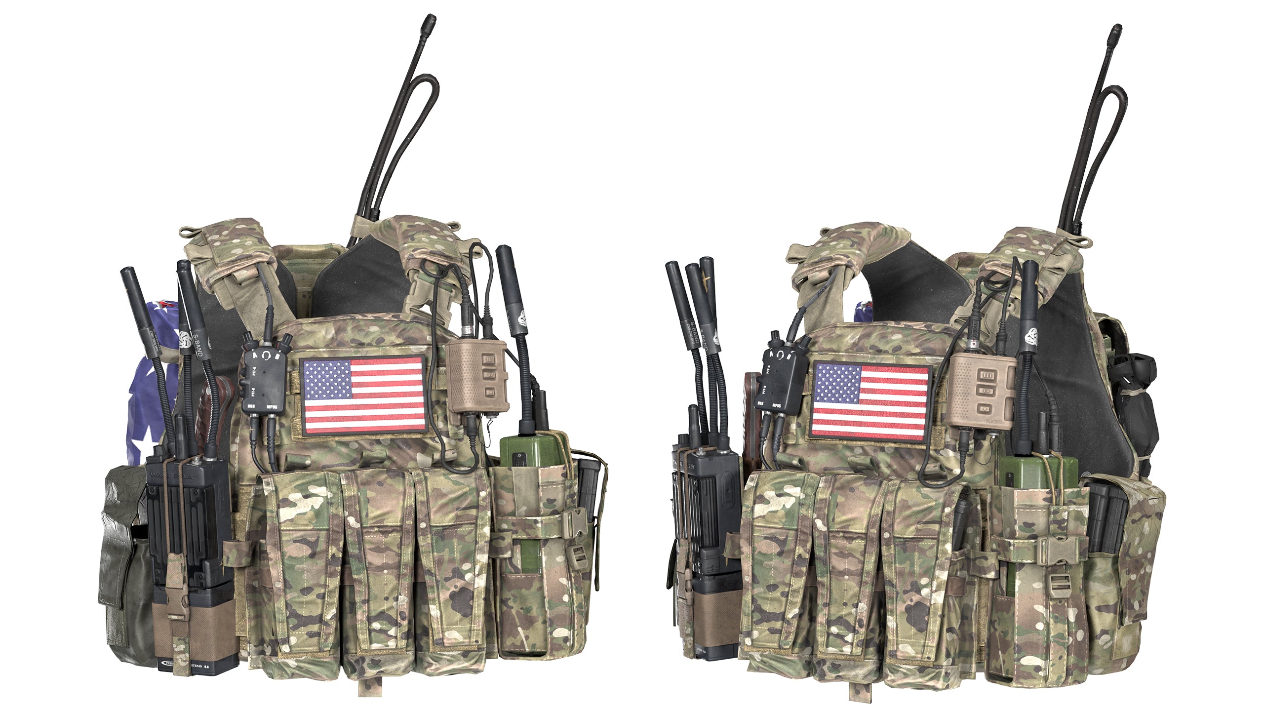 Avs Army AVS PLATE CARRIER BUNDLE – 3DMilitaryAssets
