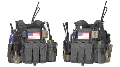AVS PLATE CARRIER V3 3DMilitaryAssets