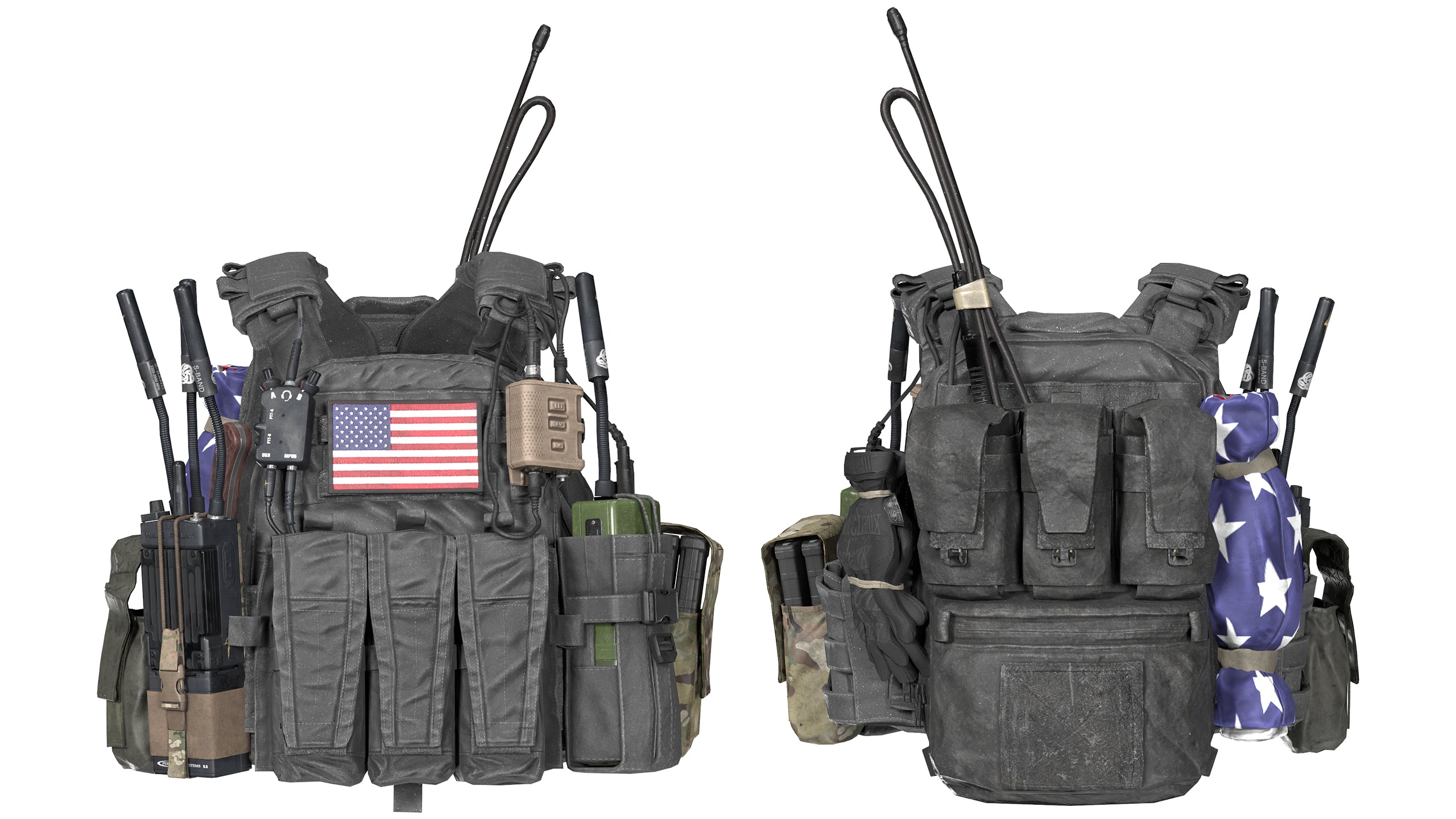 Avs Army AVS PLATE CARRIER BUNDLE – 3DMilitaryAssets