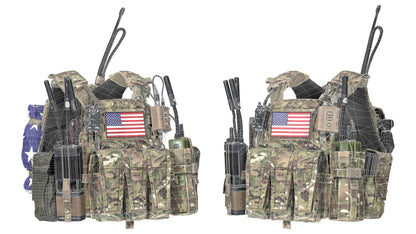 AVS PLATE CARRIER V3 3DMilitaryAssets