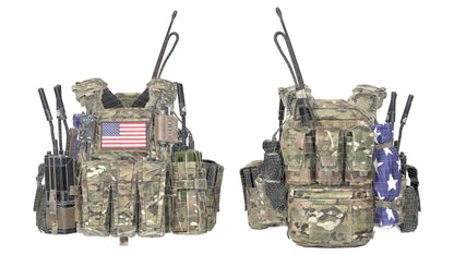 AVS PLATE CARRIER V3 3DMilitaryAssets