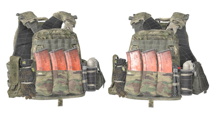 AVS PLATE CARRIER V4 3DMilitaryAssets