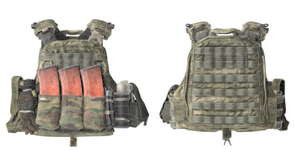 AVS PLATE CARRIER V4 3DMilitaryAssets
