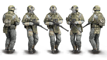 HEAVY ASSAULT OPERATOR (RIGGED) 3dmilitaryassets