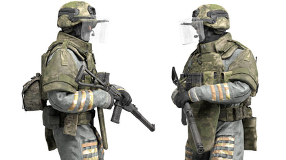HEAVY ASSAULT OPERATOR (RIGGED) 3dmilitaryassets