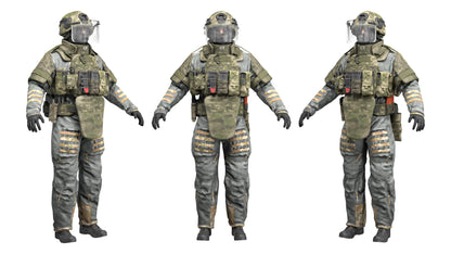 HEAVY ASSAULT OPERATOR (RIGGED) 3dmilitaryassets