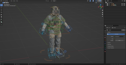 HEAVY ASSAULT OPERATOR (RIGGED) 3dmilitaryassets