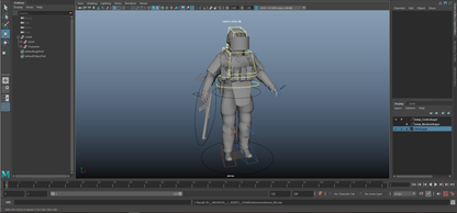 HEAVY ASSAULT OPERATOR (RIGGED) 3dmilitaryassets