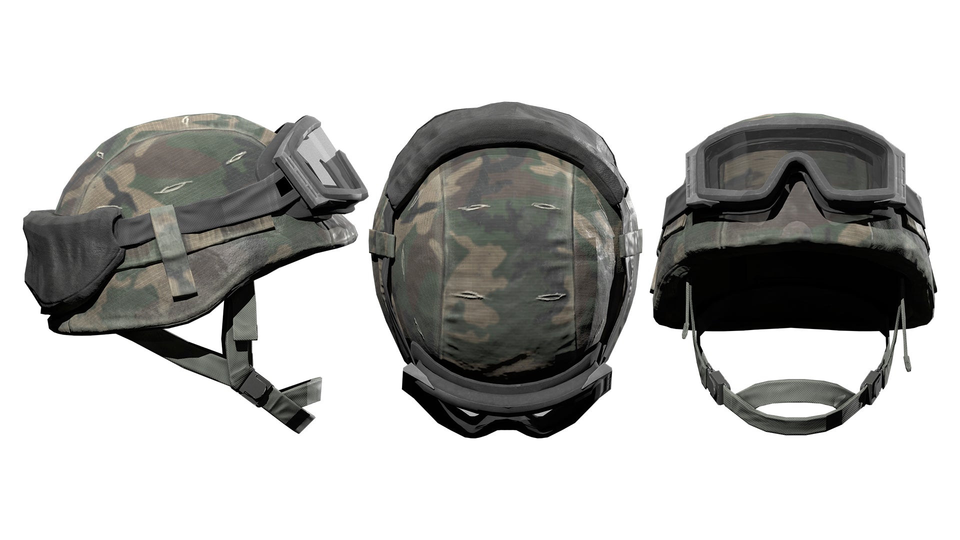 PASGT HELMET - Low Poly 3D Model | Game-Ready Asset