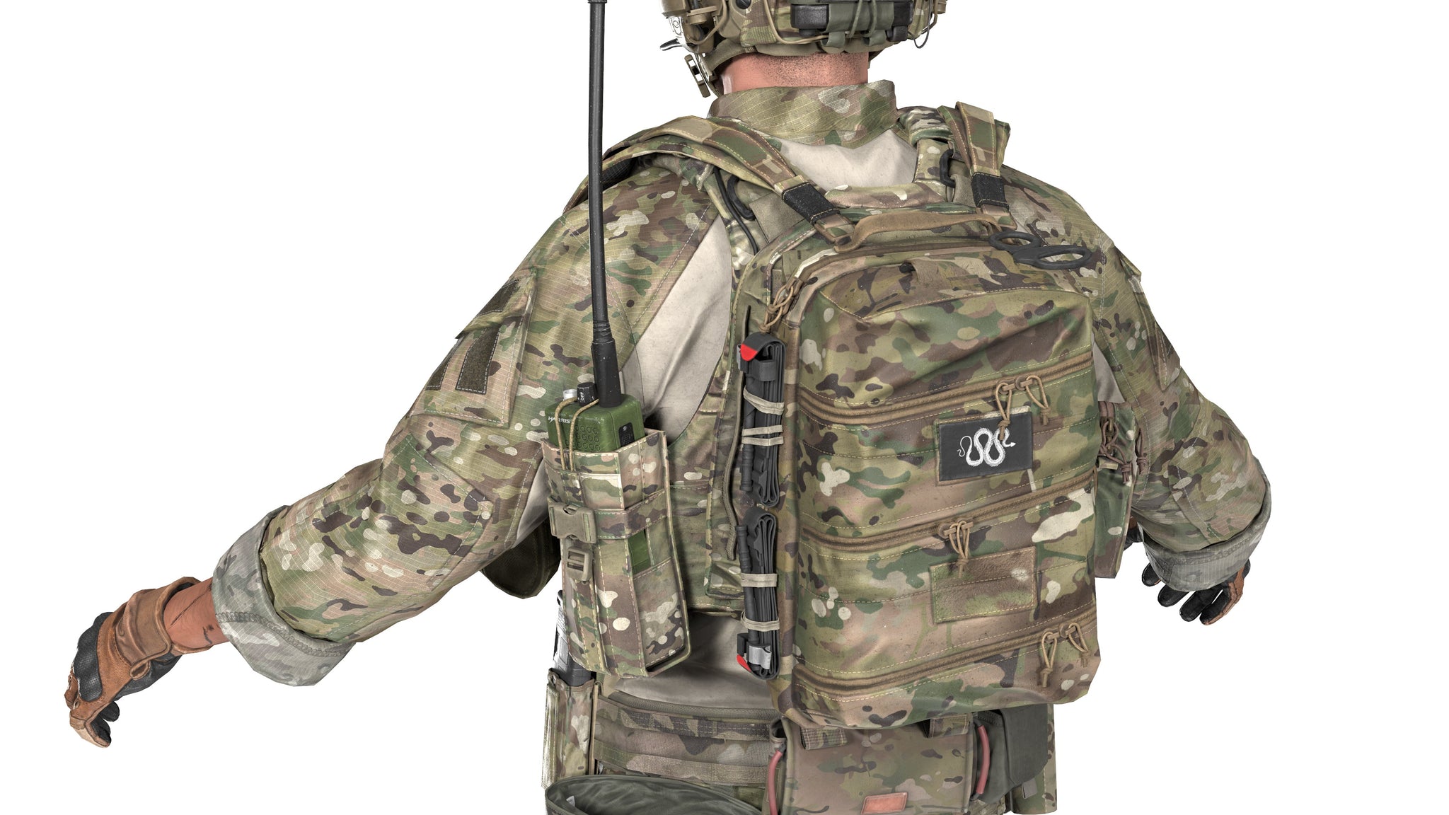 DELTA BAG – 3DMilitaryAssets