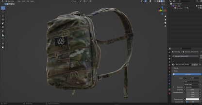 DELTA BAG 3dmilitaryassets