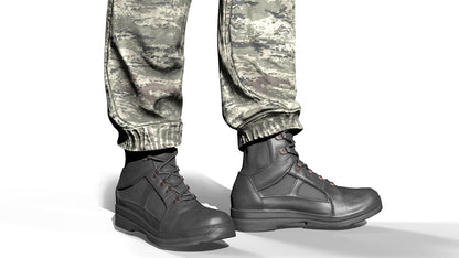 CROATIAN MILITARY BOOTS 3dmilitaryassets