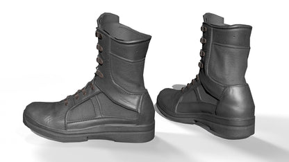 CROATIAN MILITARY BOOTS 3dmilitaryassets