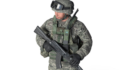 CROATIAN SOLDIER (RIGGED) 3dmilitaryassets