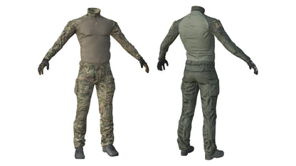 CRYE GEN 3 UNIFORM CLONE 3dmilitaryassets
