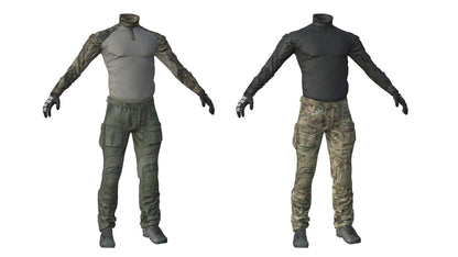 CRYE GEN 3 UNIFORM CLONE 3dmilitaryassets