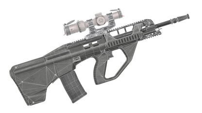 EF88 AUSTEYR RIFLE 3dmilitaryassets