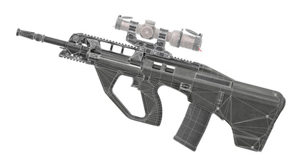 EF88 AUSTEYR RIFLE 3dmilitaryassets
