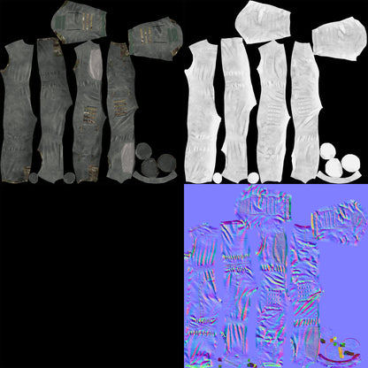 FORT FORTRESS FRAG SUIT 3dmilitaryassets