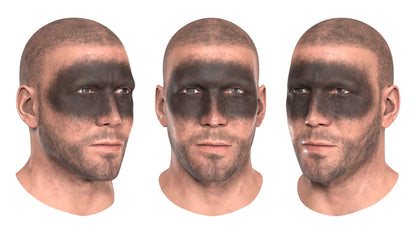 GHOST HEAD + BALACLAVA 3dmilitaryassets