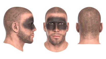 GHOST HEAD + BALACLAVA 3dmilitaryassets