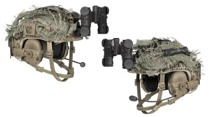 HELMET HOME-MADE SCRIM COVER 3dmilitaryassets