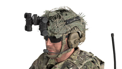 HELMET HOME-MADE SCRIM COVER 3dmilitaryassets